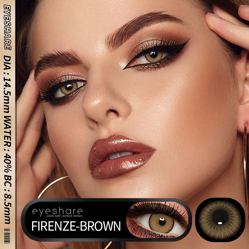 Firenze Brown 14,5 mm, 1 par | 1 año
