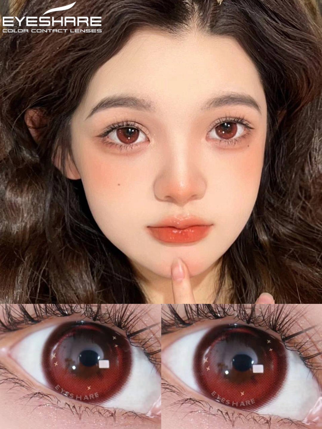 アイケア paris EYESHARE Color Contact Lenses PARIS-ROME Yearly Eye Contacts 14.5