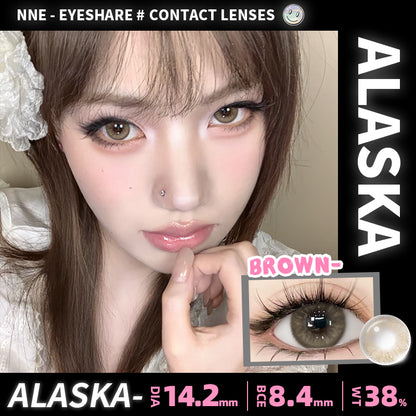 Alaska Brown 14.2mm 1 Pair | 6 Months