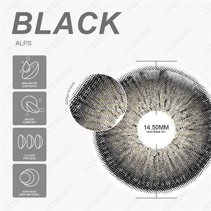 Alps Black 14,5 mm 1 par | 1 año