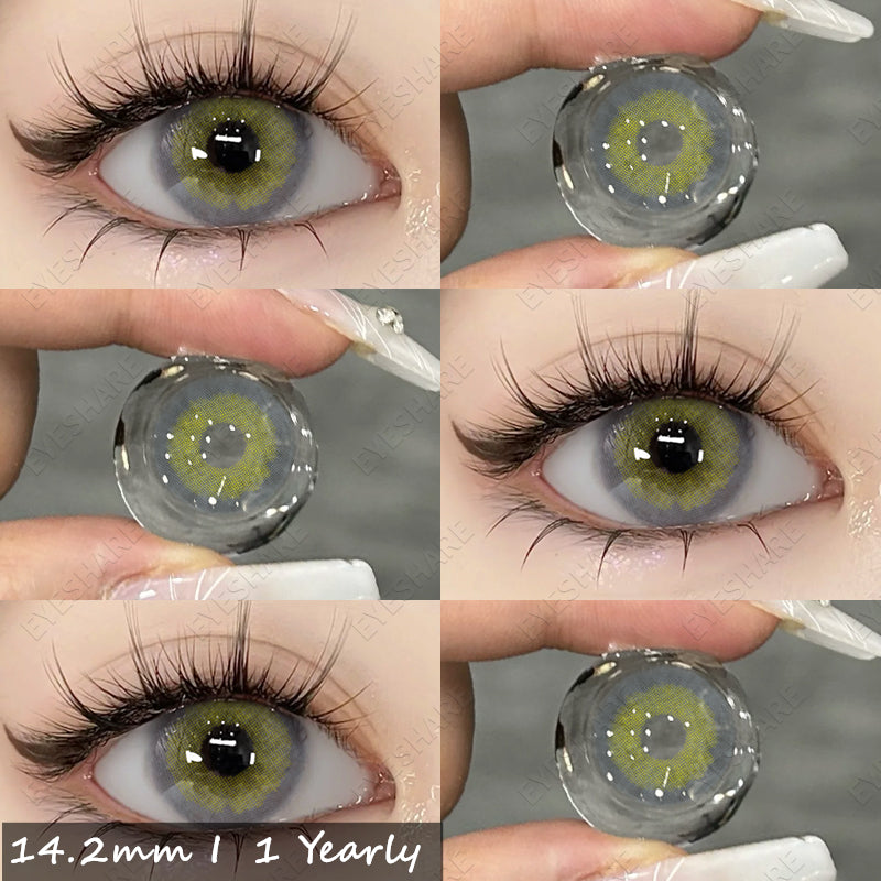 Aurora Yellow Gray 14,2 mm 1 par | 1 año