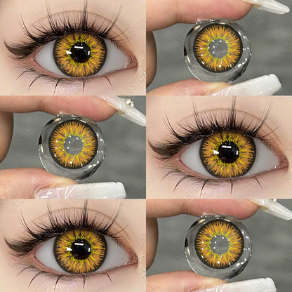 Cosplay AYY Brown 14.5mm 1 Pair | 1 Year