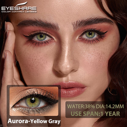 Aurora Yellow Gray 14,2 mm 1 par | 1 año