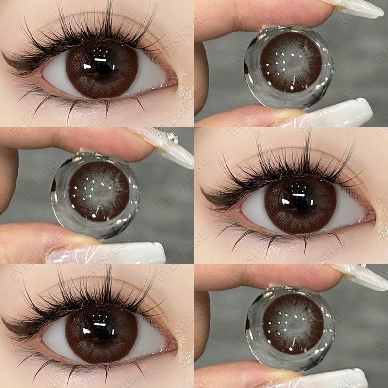 Beautyeye Chocolate 14,5 mm 1 par | 1 año