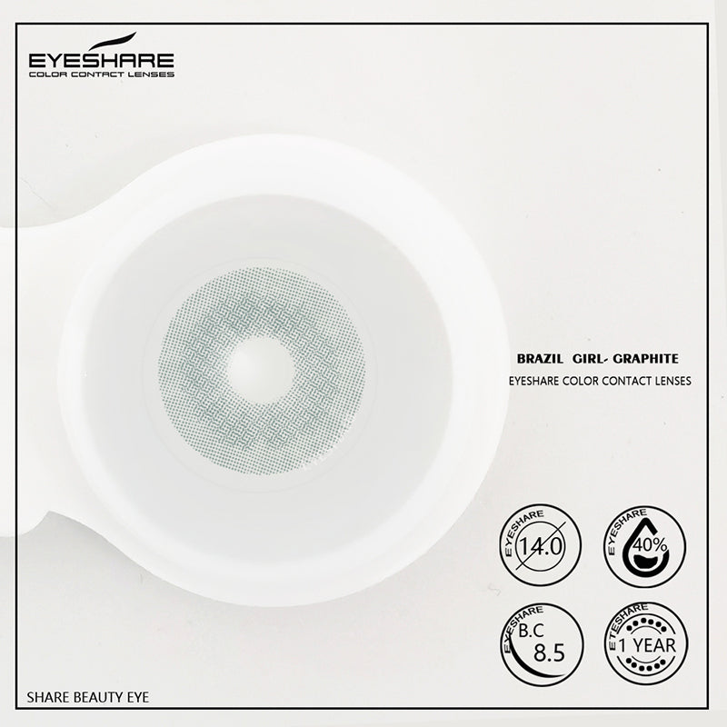 Brazilgirl Graphite 14.0mm 1 Pair | 1 Year