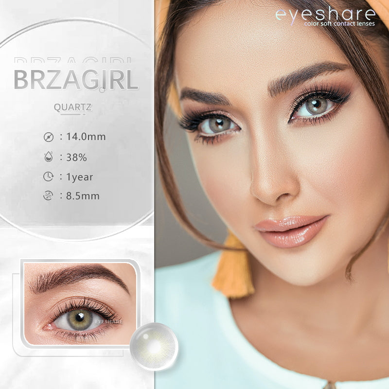 Brazilgirl Quartz 14.0mm 1 Pair | 1 Year