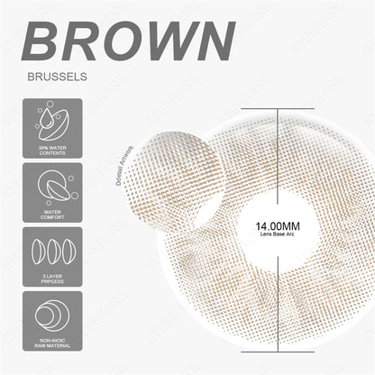 Par de Bruselas Brown de 14,0 mm | 1 año