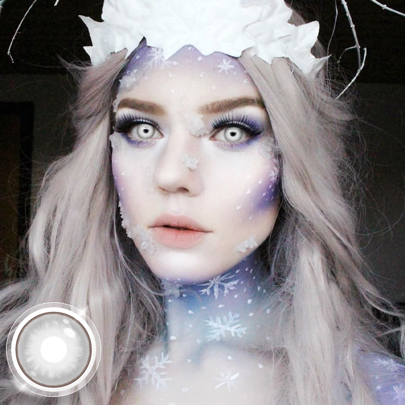 Cosplay HD53 Gray 14.2mm 1 Pair | 1 Year