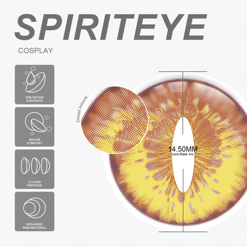 Cosplay Spirit Eye 14.5mm 1 Pair | 1 Year