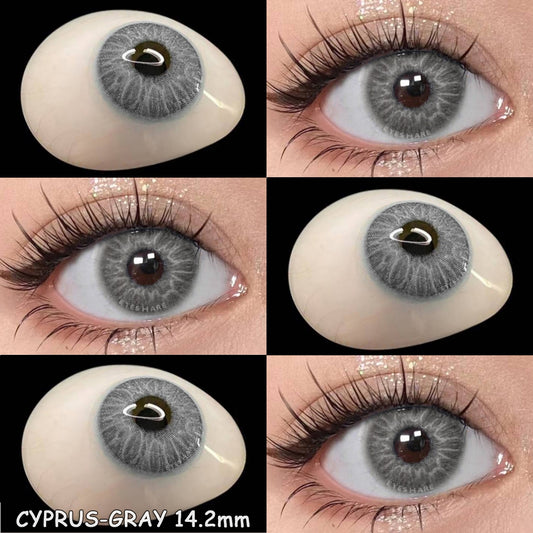 Cyprus Gray 14.2mm 1 Pair | 1 Year