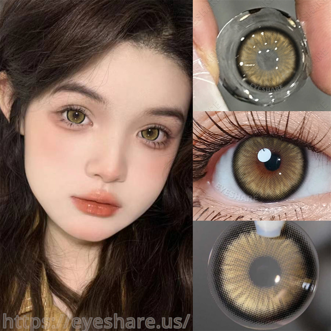 Diamond Brown 14.5mm 1 Pair | 1 Year