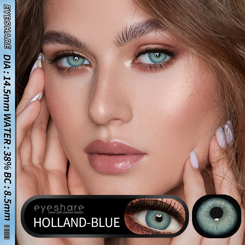 Azul Holanda 14,5 mm 1 par | 1 año