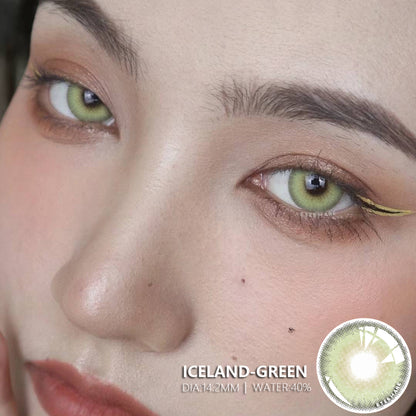 Iceland Green 14.2mm 1 Pair | 1 Year