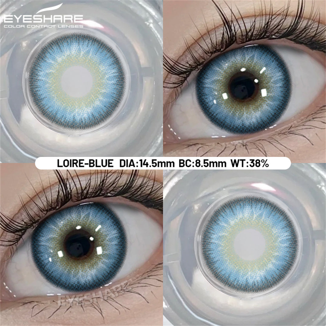 Loire Blue 14.5mm 1 Pair | 6 Months