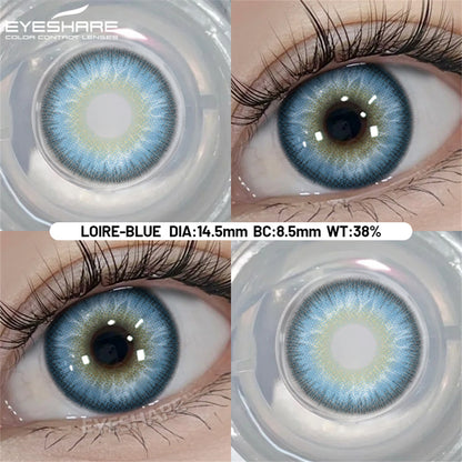 Loire Blue 14.5mm 1 Pair | 6 Months