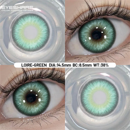 Loire Green 14.5mm 1 Pair | 6 Months