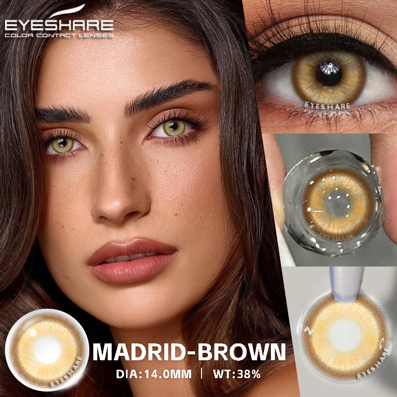 Lentes NEBULA-RED Anime Halloween Cosplay 14.0mm