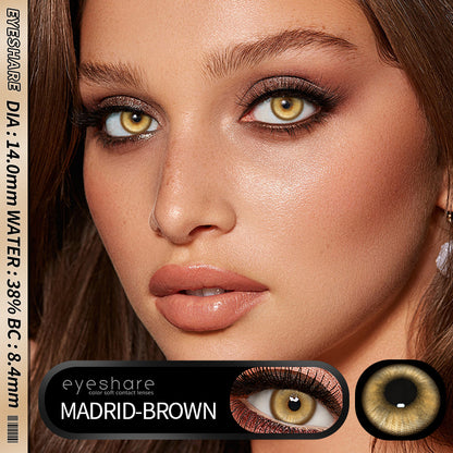 Lentes NEBULA-RED Anime Halloween Cosplay 14.0mm