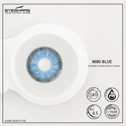 Miki Blue 14.0mm 1 Pair | 1 Year