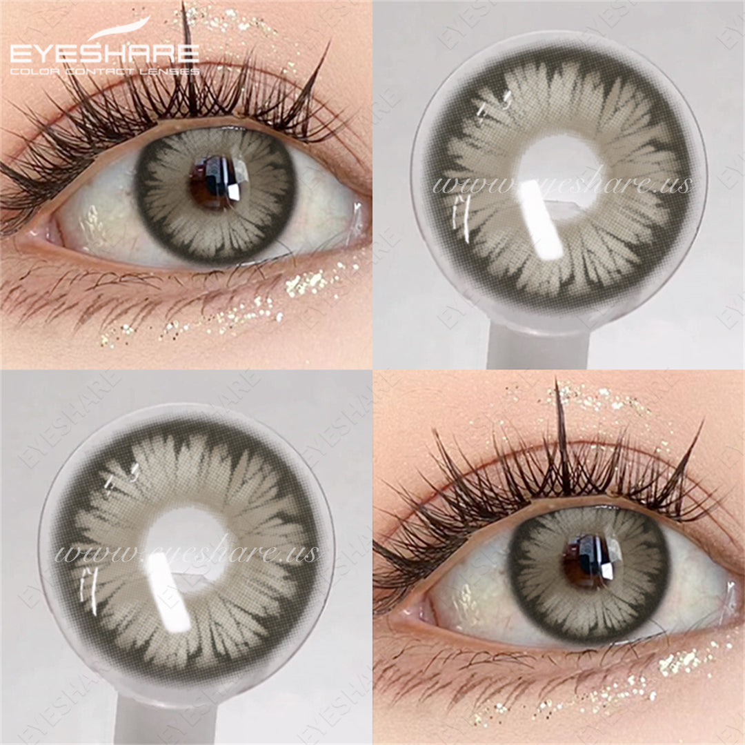 EYESHARE Anime Color Contact Lenses Montreux Brown Halloween
