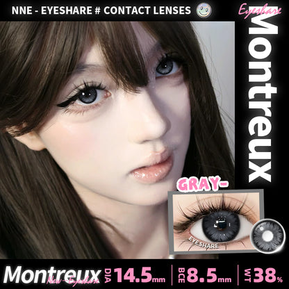Cosplay Montreux Gray 14.5mm 1 Pair | 1 Year