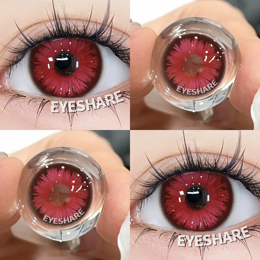 Cosplay Montreux Red 14.5mm 1 Pair | 1 Year
