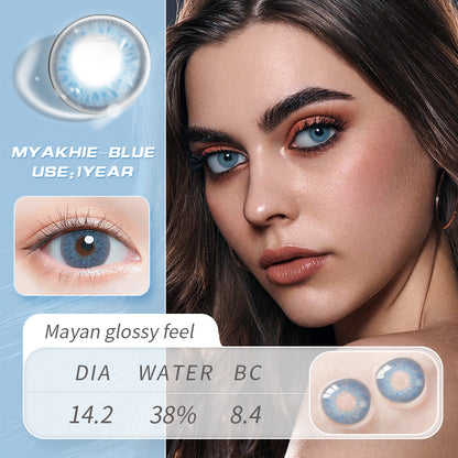 Myakhie Blue 14.2mm 1 Pair | 1 Year