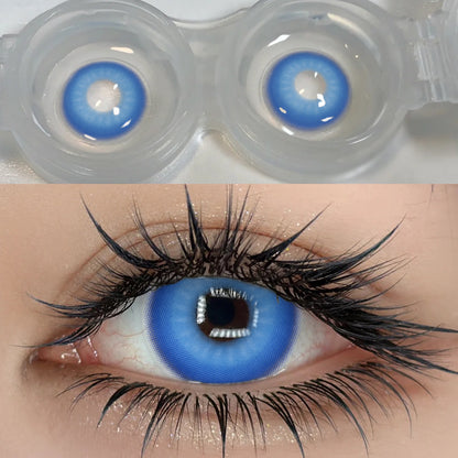 Cosplay Nebula AZUL 14,0 mm 1 par | 1 año