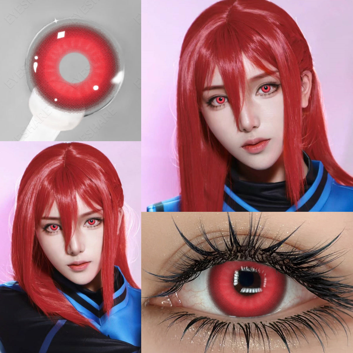 Cosplay Nebula Red 14,0 mm 1 par | 1 año