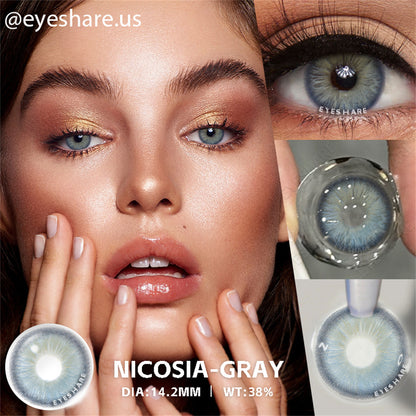 Gris Nicosia 14,2 mm 1 par | 1 año