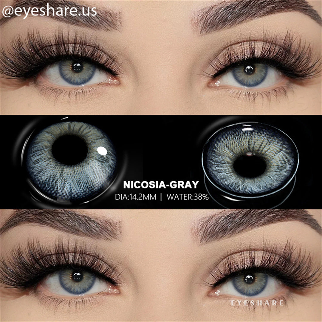 Gris Nicosia 14,2 mm 1 par | 1 año