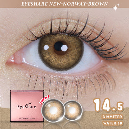Norway Brown 14.5mm 1 Pair | 1 Year