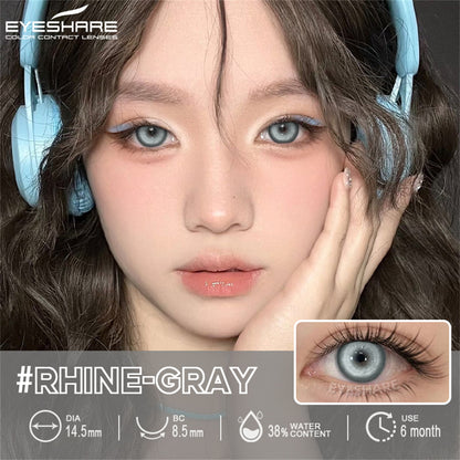 Cosplay Rhine Gray 14.5mm 1 Pair | 6 Months