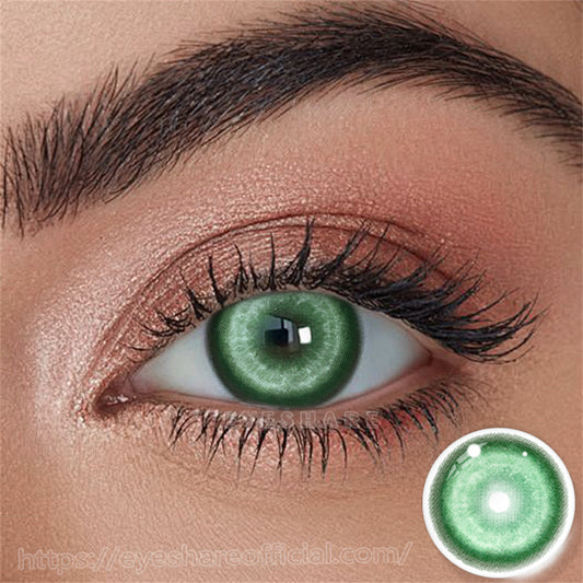 Cosplay Rhine Green 14.5mm 1 Pair | 6 Months