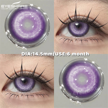 Cosplay Rhine Purple 14.5mm 1 Pair | 6 Months