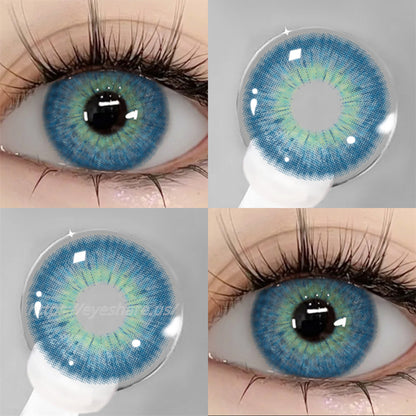 Riyadh Blue 14.5mm 1 Pair | 6 Months