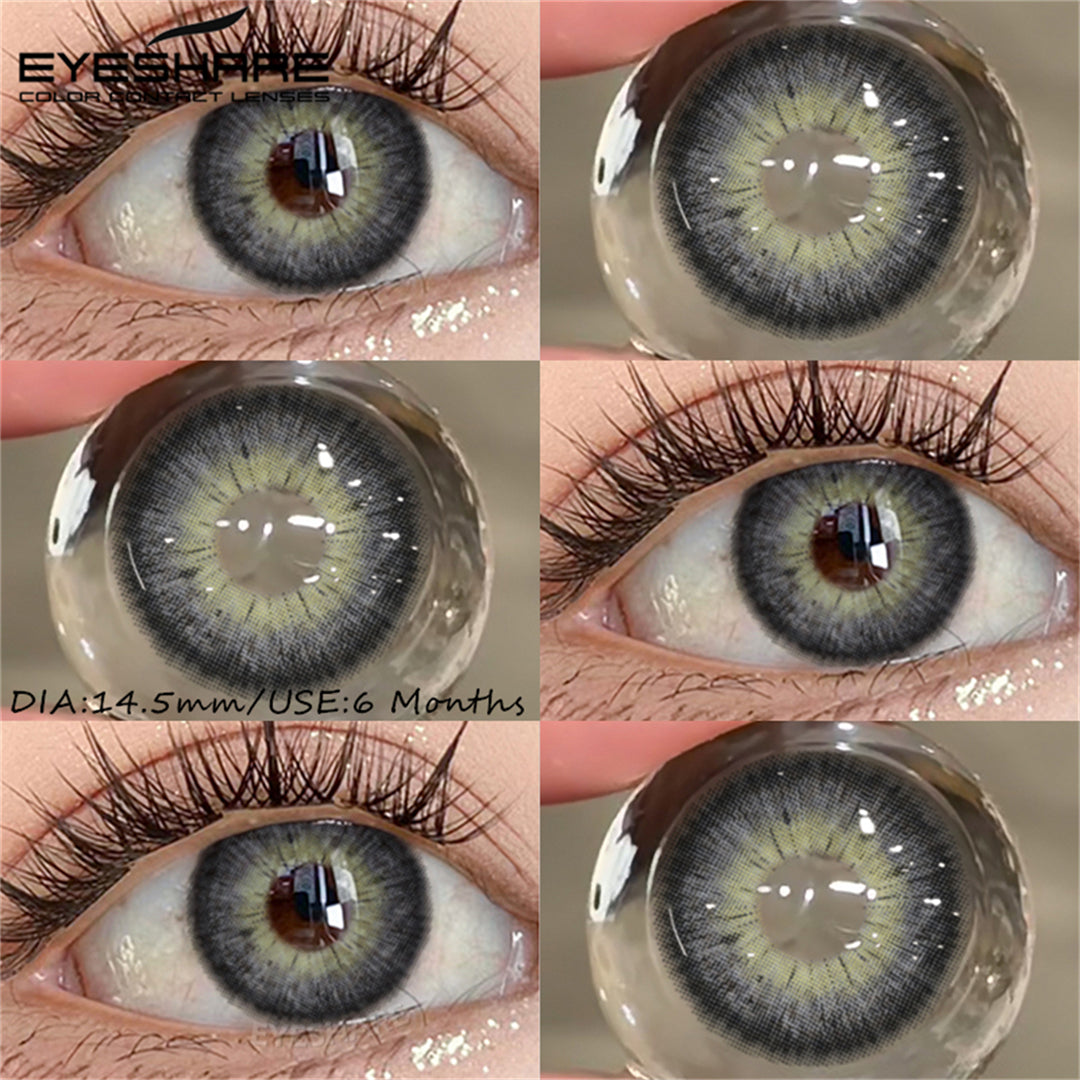 Riyadh Gray 14.5mm 1 Pair | 6 Months