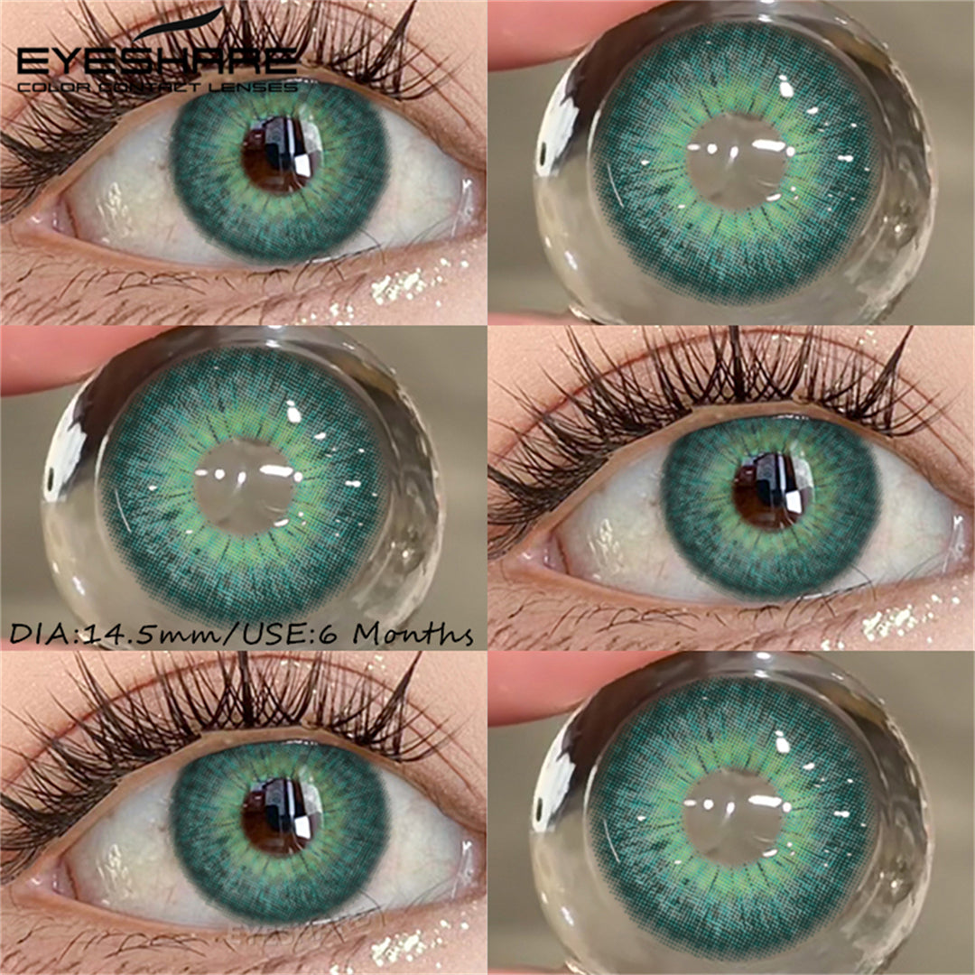 Riyadh Green 14.5mm 1 Pair | 6 Months