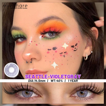 Seattle VioletGray 14,5 mm 1 par | 1 año