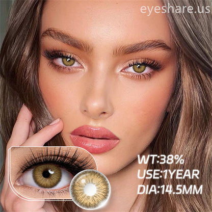 Marrón serbio 14,5 mm 1 par | 1 año