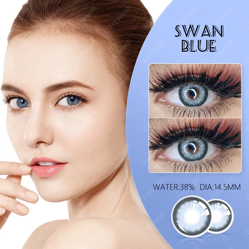 Swan Blue 14,5 mm 1 par | 1 año