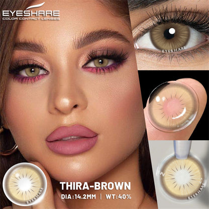 Thira Brown 14.2mm 1 Pair | 1 Year