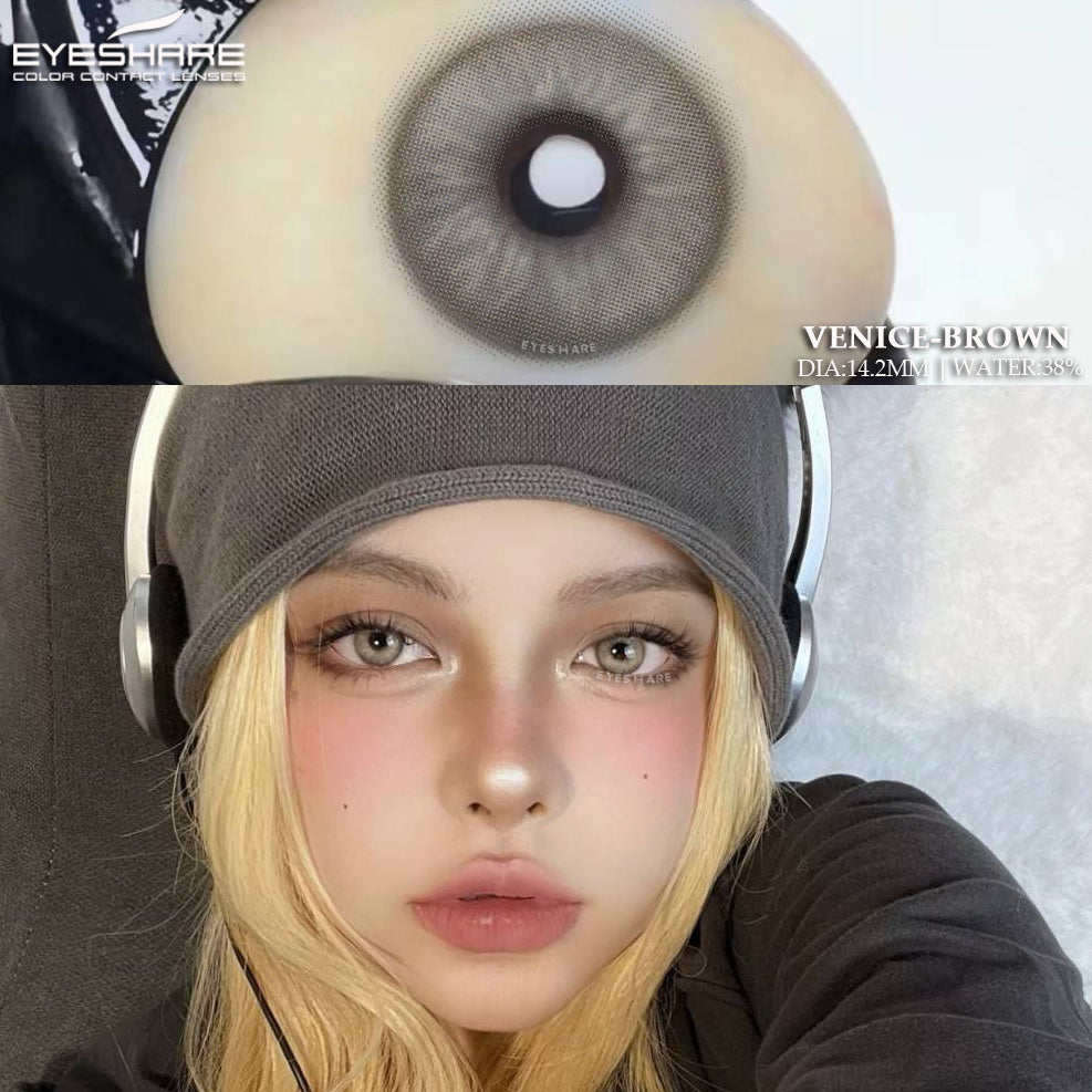 Marron Venecia 14,2 mm 1 par | 1 año