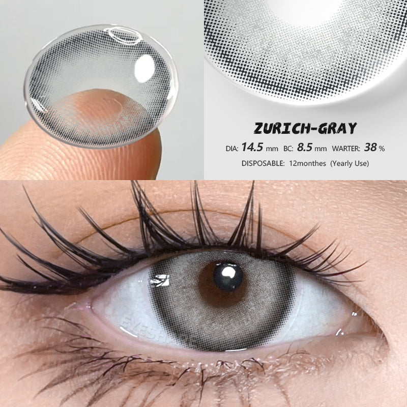 Zurich Gray 14,5 mm 1 par | 1 año