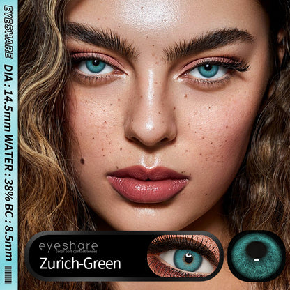 Zurich Green 14,5 mm 1 par | 1 año