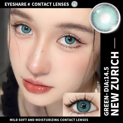 Zurich Green 14,5 mm 1 par | 1 año