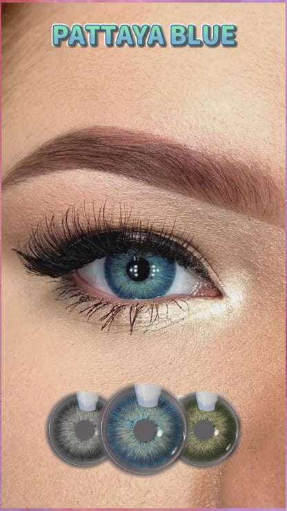 Pattaya Blue 14.2mm 1 Pair | 1 Year