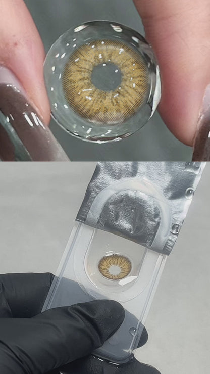 Marrón serbio 14,5 mm 1 par | 1 año