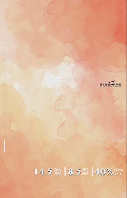 Cosplay BLIND Black 14.5mm 1 Pair | 1 Year