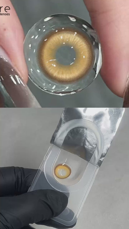 Lentes NEBULA-RED Anime Halloween Cosplay 14.0mm